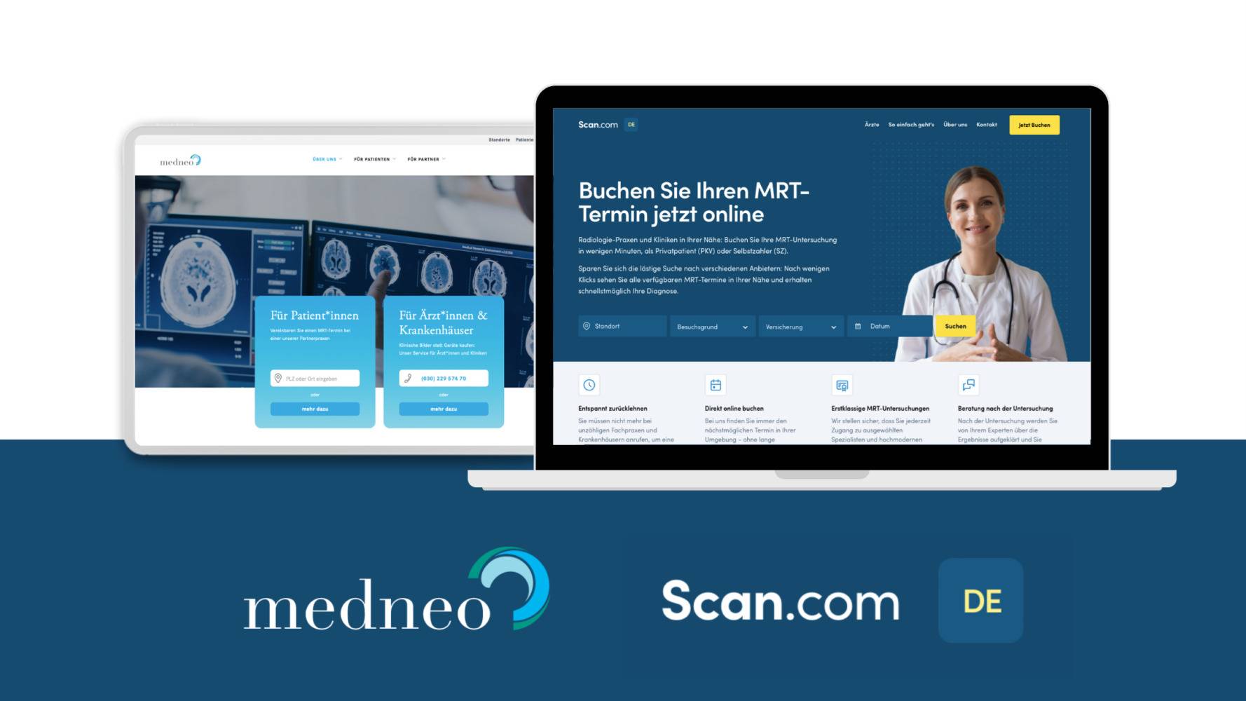 Scan.com kooperiert mit medneo