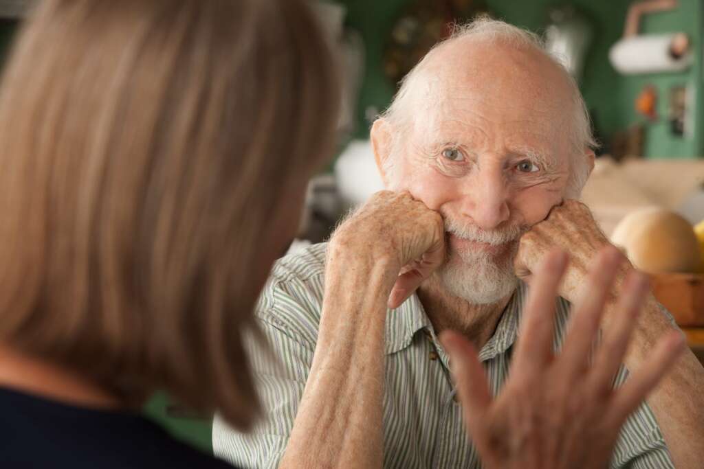 Alzheimer Alter Mann